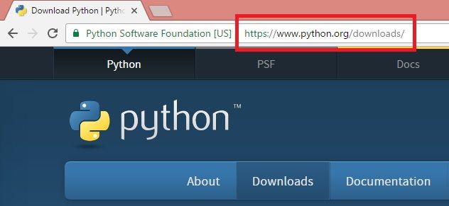 การดาวน์โหลดและติดตั้งภาษา Python