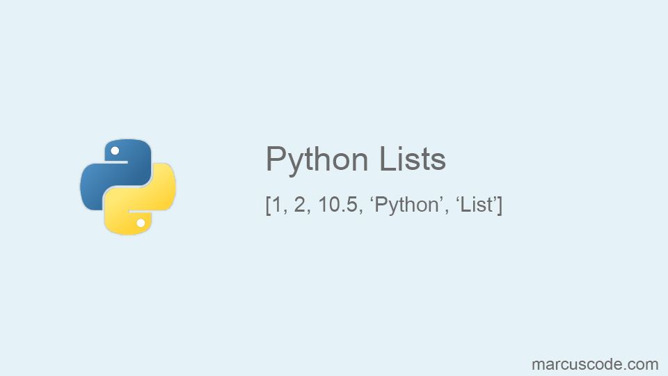 Python Lists